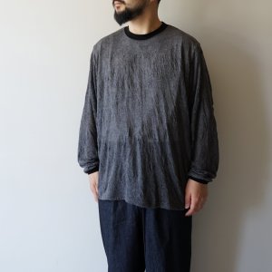 画像: ironari - Cloud tee / Charcoal Gray