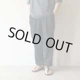 画像: [size44のみ] STILL BY HAND - Nylon easy pants / Ink Black