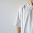 STILL BY HAND - High twist short sleeve [CS08252] / White