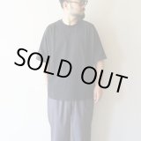 画像: ●30%OFF●STILL BY HAND - High twist short sleeve / Black Navy