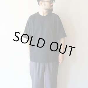 画像: ●30%OFF●STILL BY HAND - High twist short sleeve / Black Navy