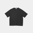 STILL BY HAND - Nepped crewneck t-shirt [CS07252] / Ink Black