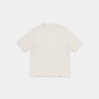 STILL BY HAND - Nepped crewneck t-shirt [CS07252] / Ecru