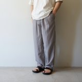 画像: STILL BY HAND - Draped training pants / Greige