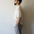 STILL BY HAND - Nepped crewneck t-shirt [CS07252] / Ecru
