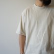 STILL BY HAND - Nepped crewneck t-shirt [CS07252] / Ecru