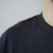STILL BY HAND - Nepped crewneck t-shirt [CS07252] / Ink Black