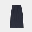 【women's】 STILL BY HAND WM - Cotton/Nylon easy skirt [SK01252WM] / Navy