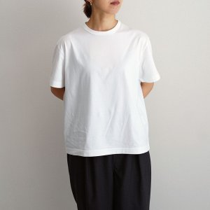 画像: 【women's】 STILL BY HAND WM - Crewneck T-shirt / White