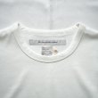 [women's] ironari - Can tee [I-25502B] / White×Light Gray