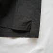 【women's】 STILL BY HAND WM - Cotton/Nylon open collar shirt [SH01252WM] / Black