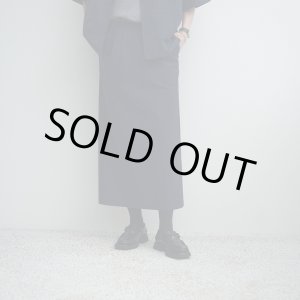 画像: 【women's】 STILL BY HAND WM - Cotton/Nylon easy skirt / Navy