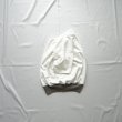 [women's] ironari - Can tee [I-25502B] / White×Light Gray