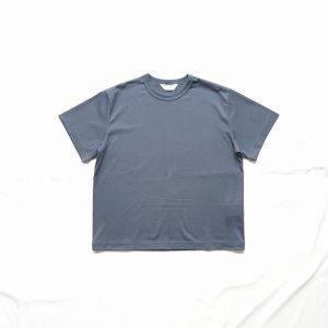 画像: 【women's】 STILL BY HAND WM - Crewneck T-shirt / Slate Blue