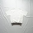 [women's] ironari - Can tee [I-25502B] / White×Light Gray