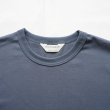 【women's】 STILL BY HAND WM - Crewneck T-shirt [CS01251WM] / Slate Blue