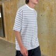 EEL Products - Yururi tee 1/2 border [E-25524] / L.Gray Border