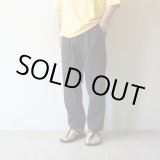 画像: JACKMAN - Crepe umps pants / Black