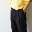 JACKMAN - Crepe umps pants [JM4433] / Black