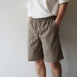 画像: [size Mのみ] JACKMAN - Crepe shorts / Sepia