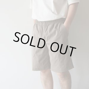 画像: [size Mのみ] JACKMAN - Crepe shorts / Sepia