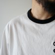 JACKMAN - Rib GCU T-shirt [JM5538] / White×Black