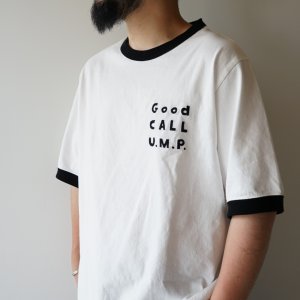 画像: JACKMAN - Rib GCU T-shirt / White×Black