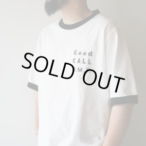 画像: JACKMAN - Rib GCU T-shirt / White×Black