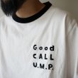JACKMAN - Rib GCU T-shirt [JM5538] / White×Black