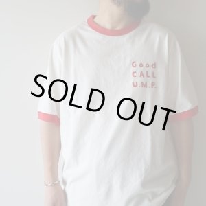 画像: ●30%OFF●[size XLのみ] JACKMAN - Rib GCU T-shirt / White×Red