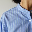 STILL BY HAND WM - Striped pullover shirt [SH02251WM] / Blue Stripe