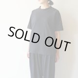 画像: ●30%OFF●【women's】STILL BY HAND WM - Dry touch Crewneck T-shirt / Black Navy