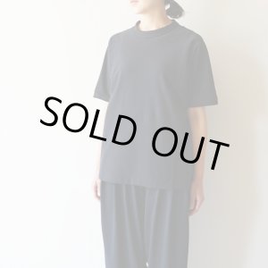画像: ●30%OFF●【women's】STILL BY HAND WM - Dry touch Crewneck T-shirt / Black Navy