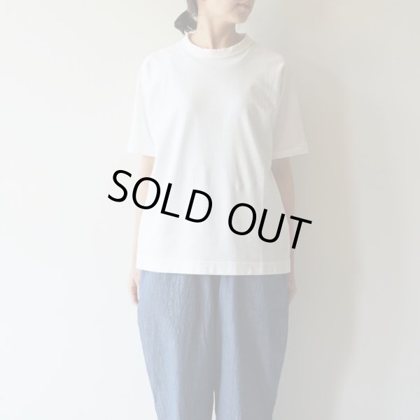 【women's】 STILL BY HAND WM - Dry touch Crewneck T-shirt [CS01252WM] / Off White
