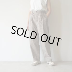 画像: 【unisex】EEL Products - Sun pants / Brown check