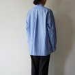 STILL BY HAND WM - Striped pullover shirt [SH02251WM] / Blue Stripe