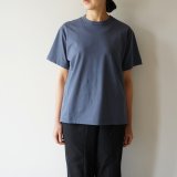 画像: 【women's】 STILL BY HAND WM - Crewneck T-shirt / Slate Blue