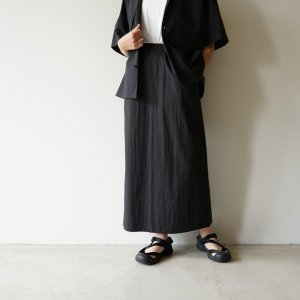 画像: 【women's】 STILL BY HAND WM - Cotton/Nylon easy skirt / Black