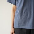 【women's】 STILL BY HAND WM - Crewneck T-shirt [CS01251WM] / Slate Blue