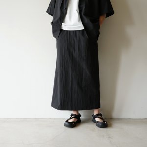 画像: 【women's】 STILL BY HAND WM - Cotton/Nylon easy skirt / Black