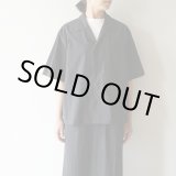 画像: ●30%OFF●【women's】STILL BY HAND WM - Cotton/Nylon open collar shirt / Black