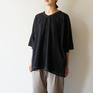 画像: 【women's】 ironari - サンカクTEE  / Black