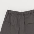 STILL BY HAND - Nylon easy shorts [PT02252] / Charcoal Brown