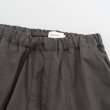 STILL BY HAND - Nylon easy shorts [PT02252] / Charcoal Brown