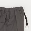 STILL BY HAND - Nylon easy shorts [PT02252] / Charcoal Brown