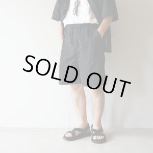 画像: STILL BY HAND - Nylon easy shorts [PT02252] / Black