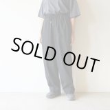 画像: ●20%OFF●[size44のみ] STILL BY HAND - Nylon easy wide pants / Black