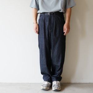 画像: STILL BY HAND - 5.5oz denim pants / Indigo