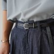 STILL BY HAND - Narrow belt [GD03252] / Black