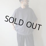 画像: 【unisex】alvana - 空紡 S/S TEE SHIRTS / Stone Navy